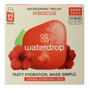 Waterdrop  Microdrink relax hibiscus bruistabletten