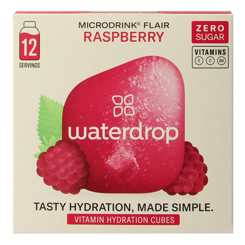 Waterdrop Microdrink flair raspberry bruistabletten