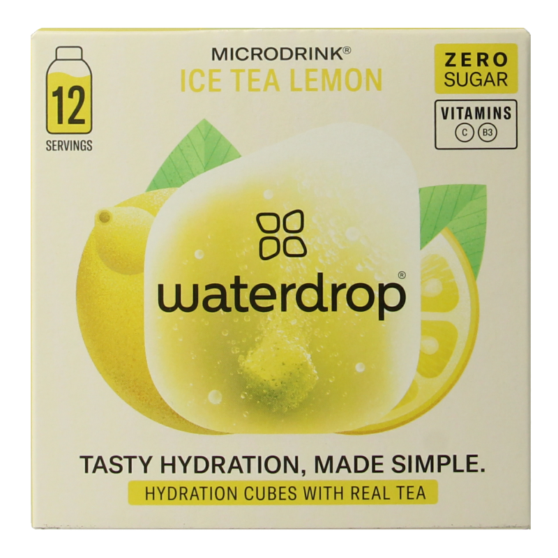 Waterdrop Microdrink ice tea lemon bruistabletten