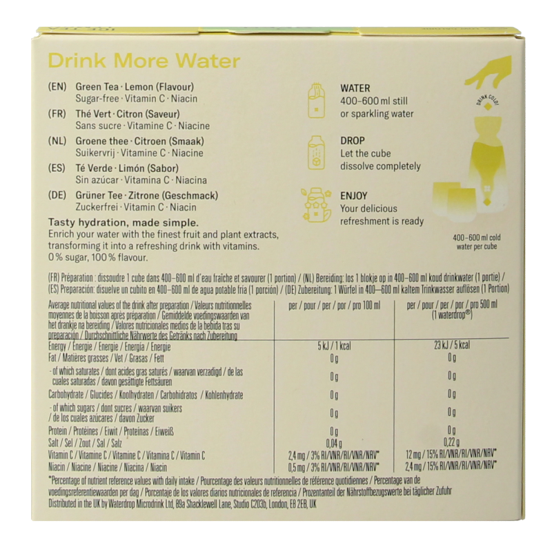 Waterdrop Microdrink ice tea lemon bruistabletten - Afbeelding 3