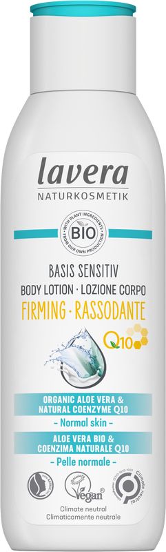 Lavera Basis Sensitiv bodylotion firming bio EN-IT