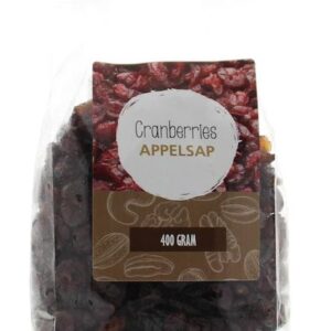 MijnNatuurwinkel Cranberries gezoet met appeldiksap