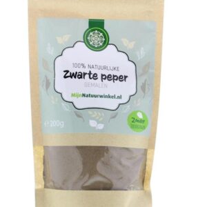 MijnNatuurwinkel Zwarte peper gemalen