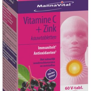 Mannavital Vitamine C plus zink