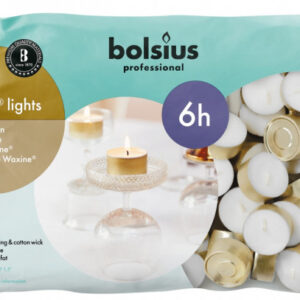 Bolsius Waxinelicht 18/38 wit