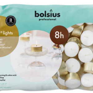 Bolsius Waxinelicht 23/39 wit 8h