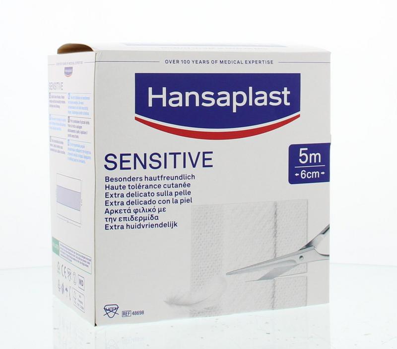 Hansaplast Sensitive 5m x 6cm