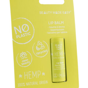 Beauty Made Easy Papertube lipbalm hemp