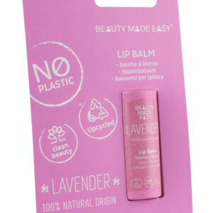Beauty Made Easy Papertube lipbalm lavender