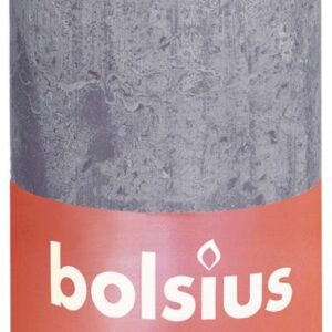 Bolsius Rustiekkaars shine 130/68  frosted lavender