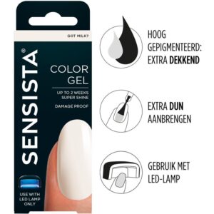 Sensista Color gel got milk