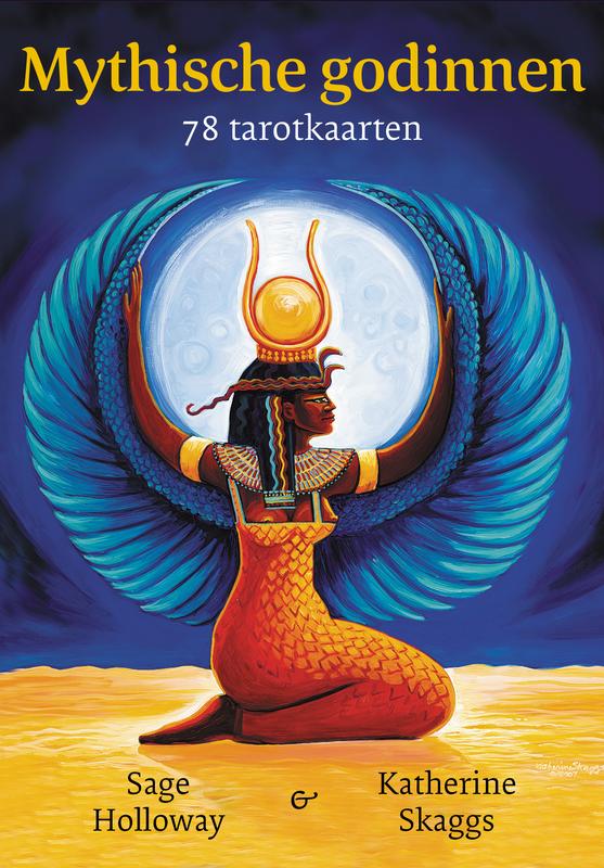 A3 boeken Mythische godinnen - 78 tarotkaarten