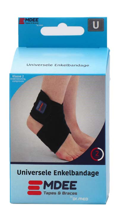 Emdee Enkel supportband blauw