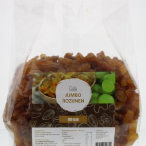 MijnNatuurwinkel Gele jumbo rozijnen