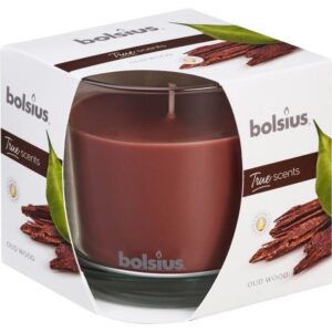 Bolsius True Scents geurglas 95/95 old wood