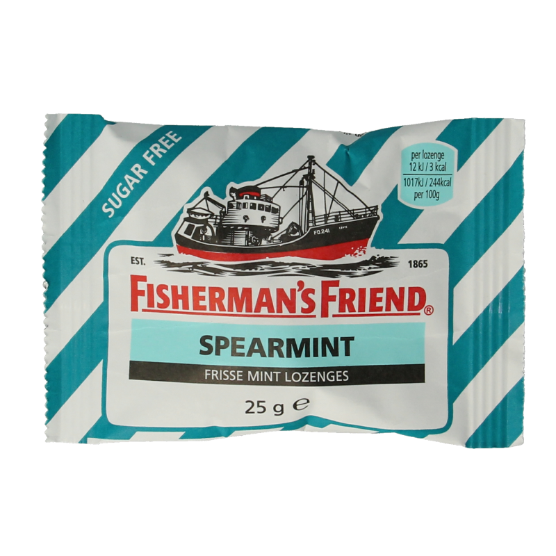 Fisherman's Friend Spearmint suikervrij