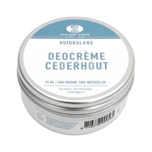 van der Pigge Huidbalans deocreme ceder