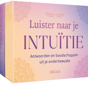 Deltas Luister naar je intuitie  orakel kaarten