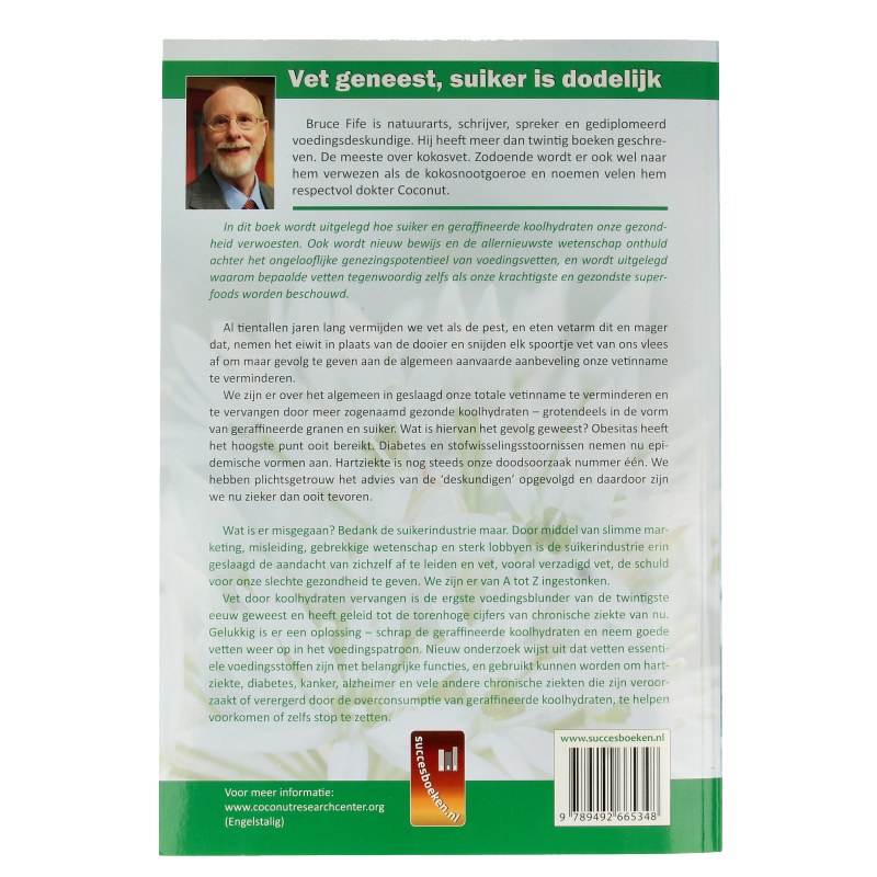 Succesboeken Vet geneest suiker is dodelijk - Afbeelding 2